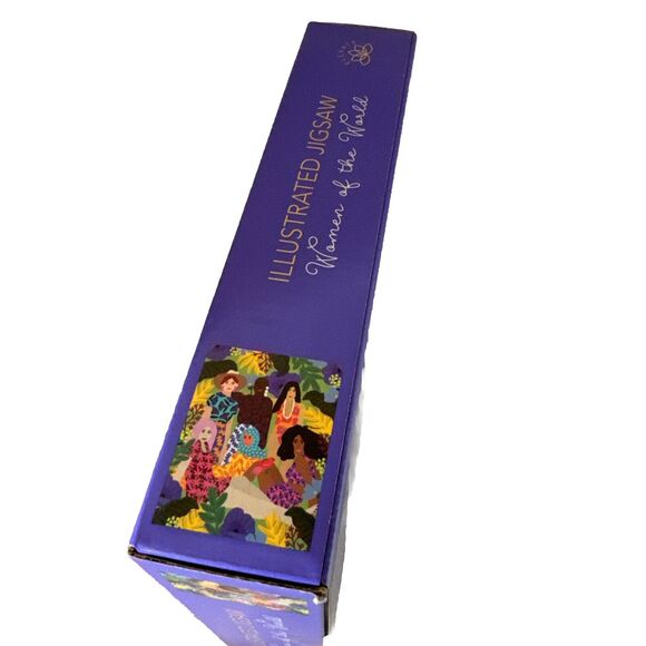 500 Pcs Jigsaw Puzzles Table Game 24" x 18" Illustrated Women Of The World - Picture 8 of 10
